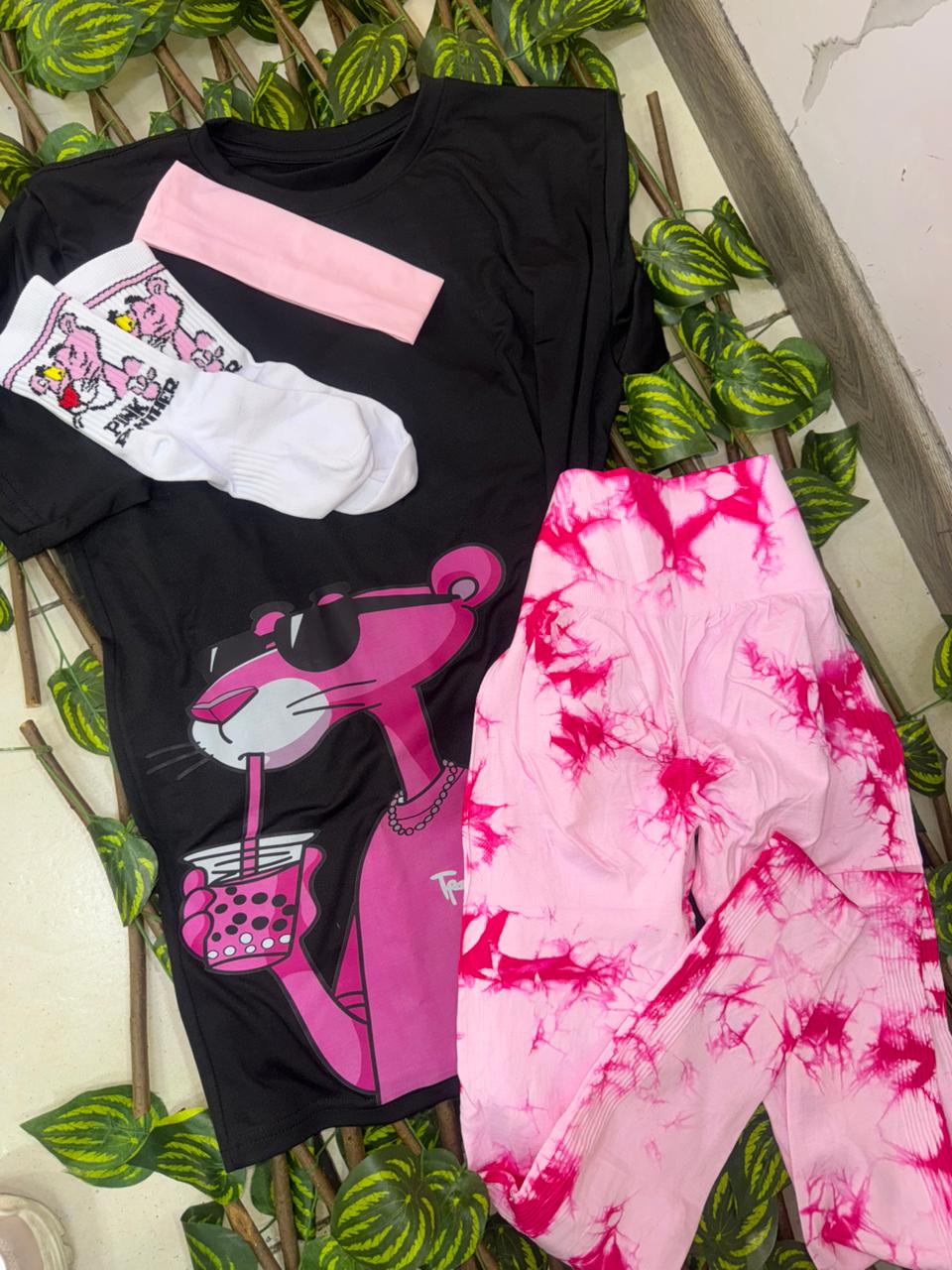 Set Pantera Rosa 4 piezas